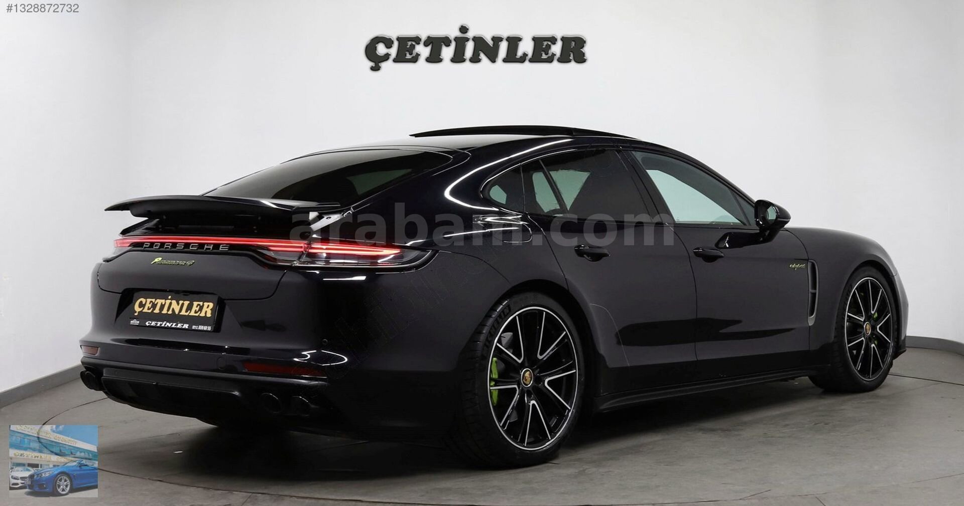 Galeriden Porsche Panamera 4 E-Hybrid 2023 Model İstanbul 52.000 km Siyah 4
