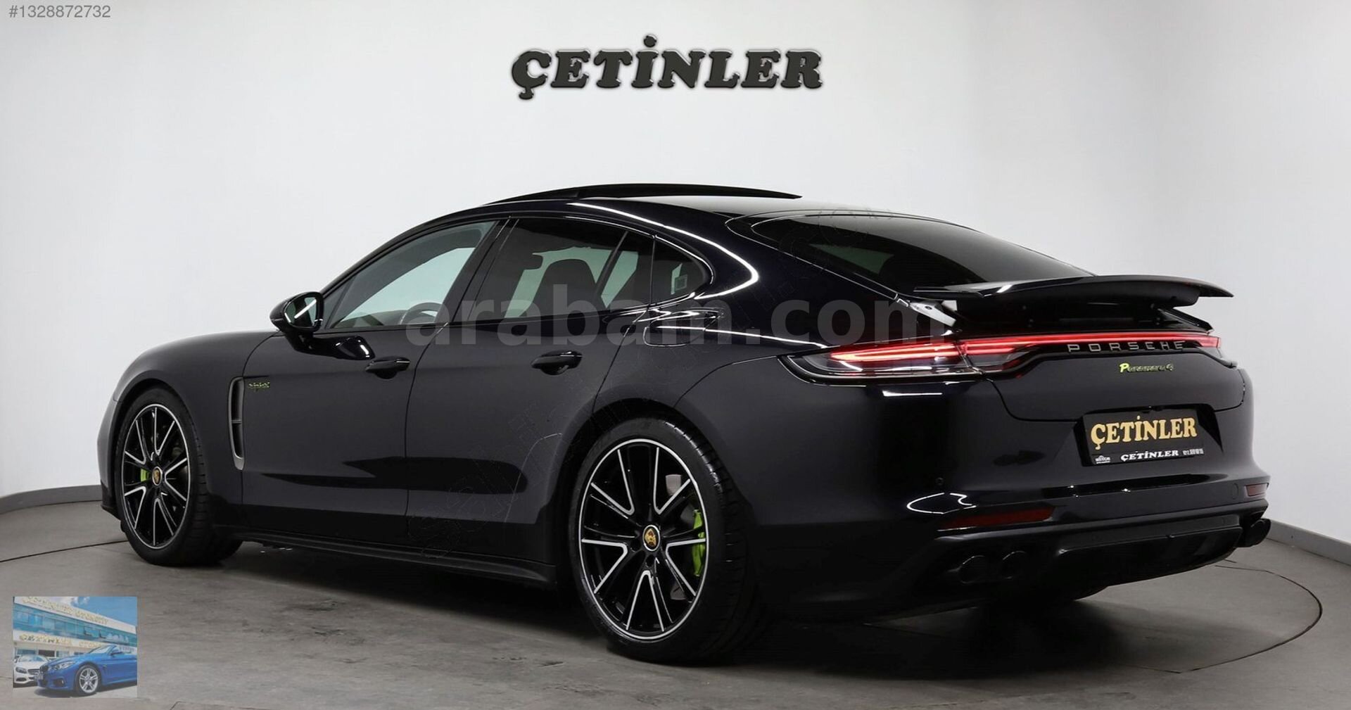 Galeriden Porsche Panamera 4 E-Hybrid 2023 Model İstanbul 52.000 km Siyah 6