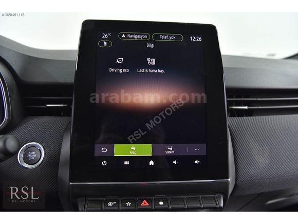 RSL MOTORS'DAN 2025 MODEL RENAULT CLİO ESPRİT ALPİNE HATASIZ %20