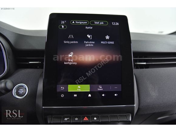 RSL MOTORS'DAN 2025 MODEL RENAULT CLİO ESPRİT ALPİNE HATASIZ %20
