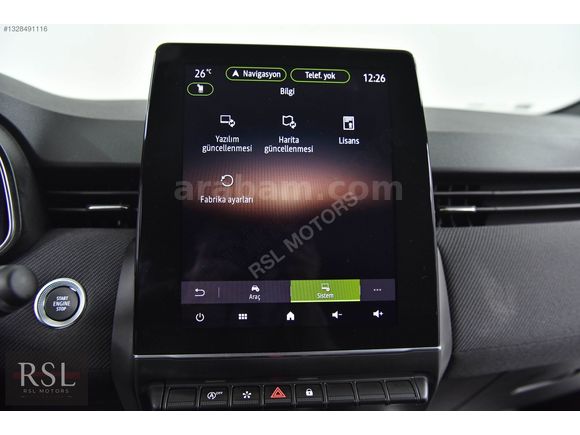 RSL MOTORS'DAN 2025 MODEL RENAULT CLİO ESPRİT ALPİNE HATASIZ %20