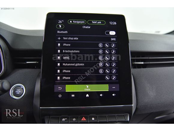RSL MOTORS'DAN 2025 MODEL RENAULT CLİO ESPRİT ALPİNE HATASIZ %20