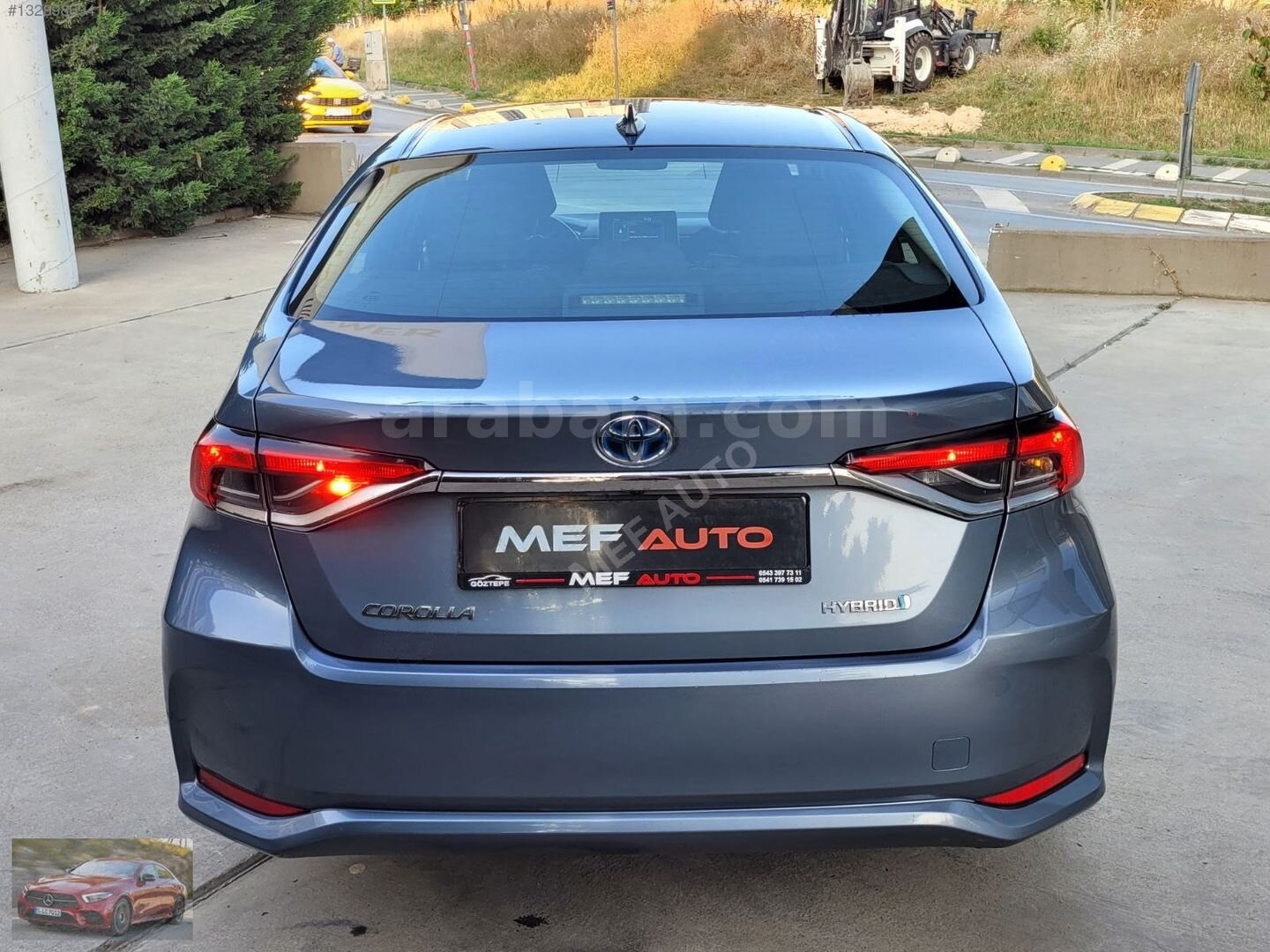 Galeriden Toyota Corolla 1.8 Hybrid Dream 2022 Model İstanbul 86.000 km Mavi 6