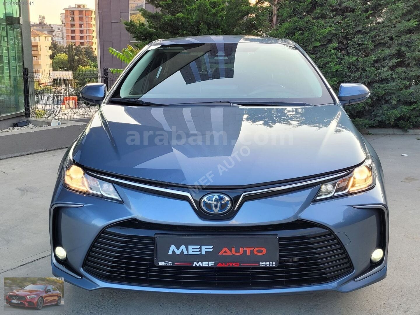 Galeriden Toyota Corolla 1.8 Hybrid Dream 2022 Model İstanbul 86.000 km Mavi 2