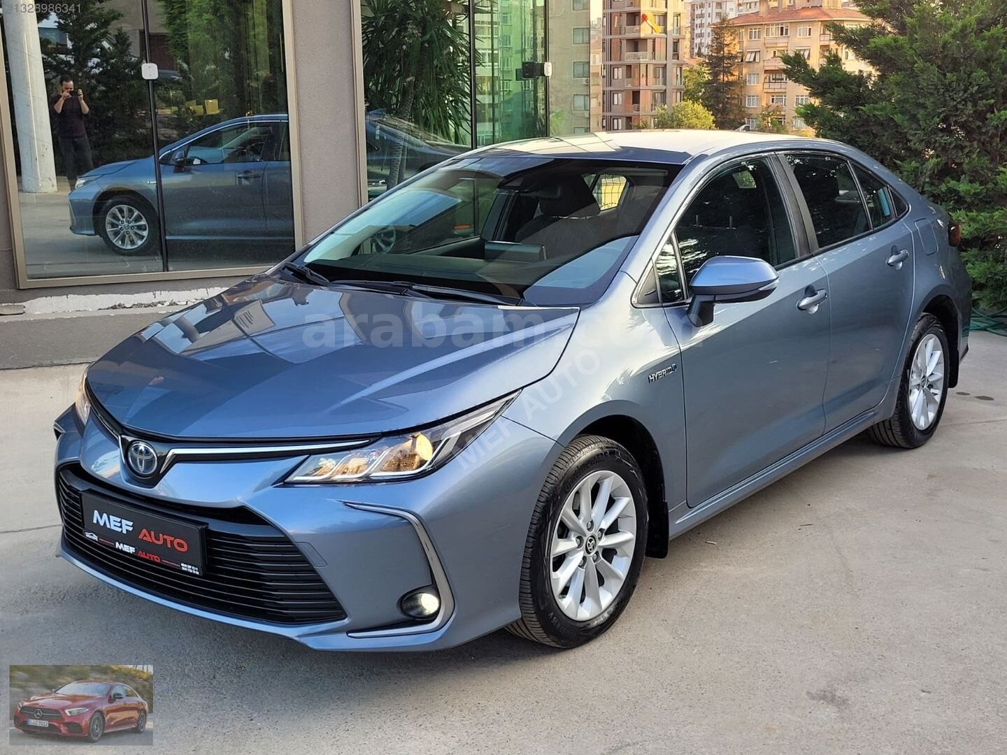 Galeriden Toyota Corolla 1.8 Hybrid Dream 2022 Model İstanbul 86.000 km Mavi 3