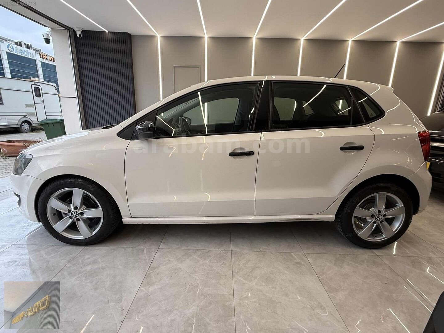 Galeriden Volkswagen Polo 1.2 TDi Trendline 2012 Model Bursa 170.000 km Beyaz 5