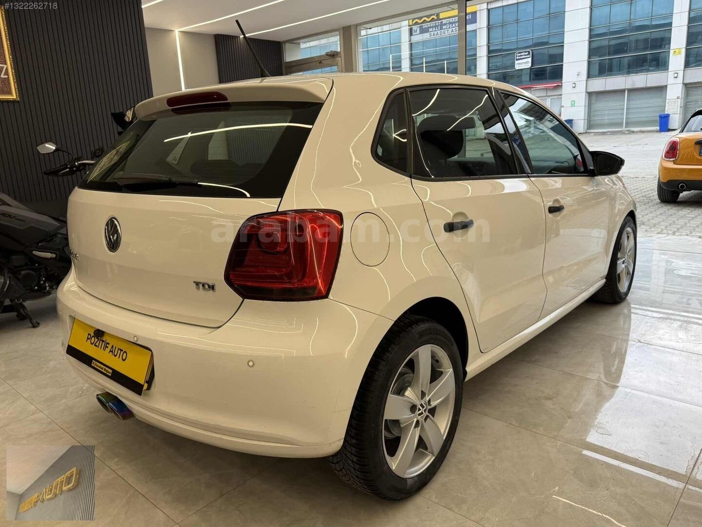 Galeriden Volkswagen Polo 1.2 TDi Trendline 2012 Model Bursa 170.000 km Beyaz 7