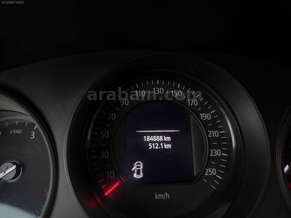 2019 MODEL 184000 KİLOMETREDE RENAULT MEGANE 1.5DCI TOUCH