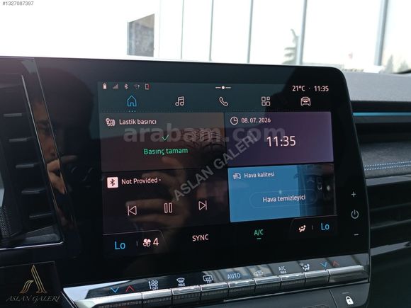 RENAULT AUSTRAL 2024 MODEL 1.3 ALPİNE CAM TAVAN+ELKTRİKLİ BAGAJ