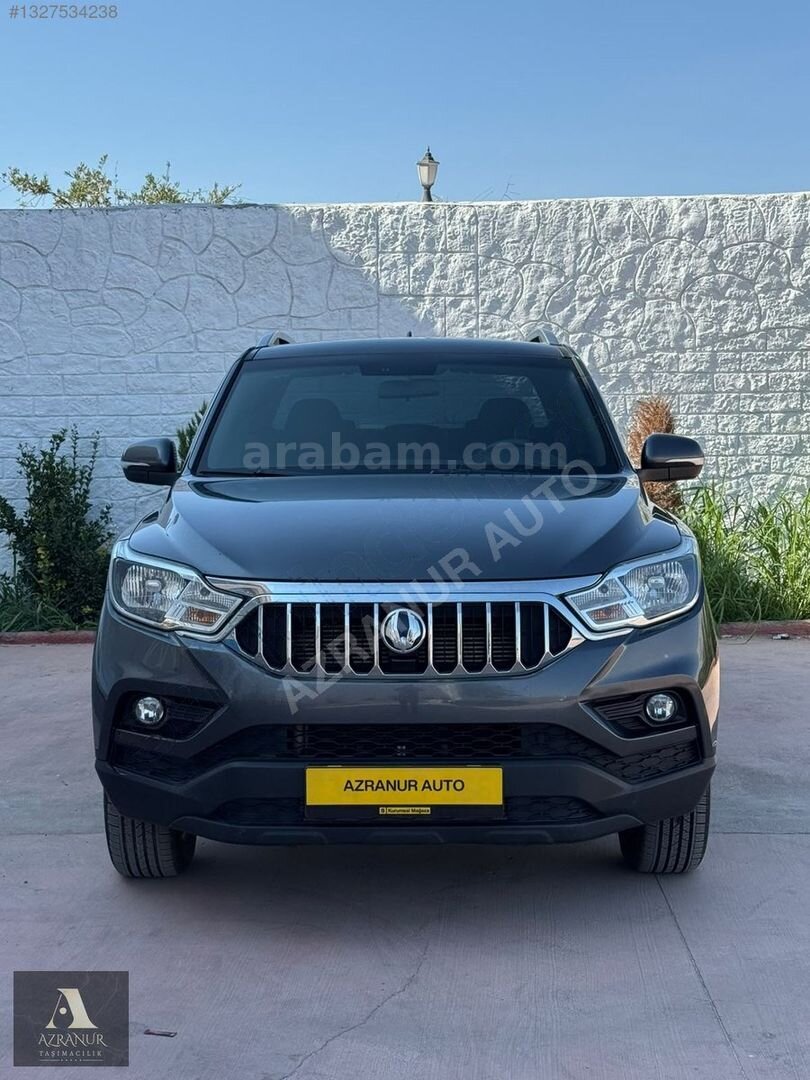 Galeriden KGM SsangYong Musso Grand 2.2 D Platinum Plus 2020 Model Gaziantep 114.000 km Gri 3