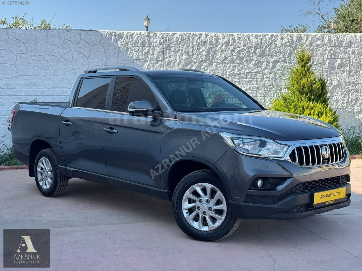 Galeriden KGM SsangYong Musso Grand 2.2 D Platinum Plus 2020 Model Gaziantep 114.000 km Gri 1