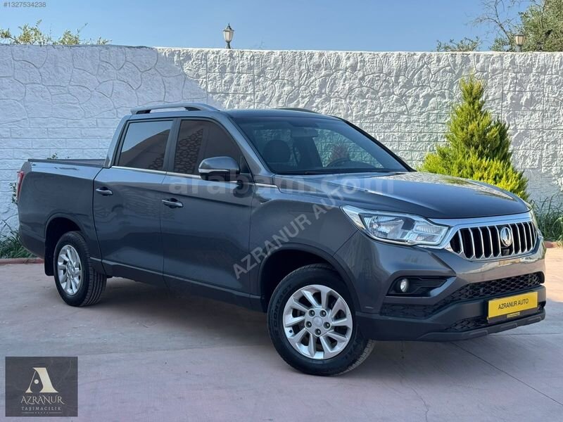 Galeriden KGM SsangYong Musso Grand 2.2 D Platinum Plus 2020 Model Gaziantep 114.000 km Gri