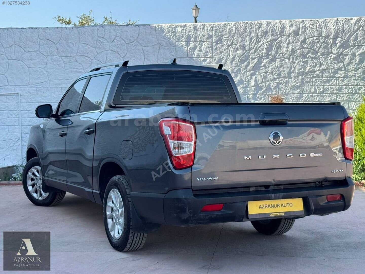 Galeriden KGM SsangYong Musso Grand 2.2 D Platinum Plus 2020 Model Gaziantep 114.000 km Gri 7