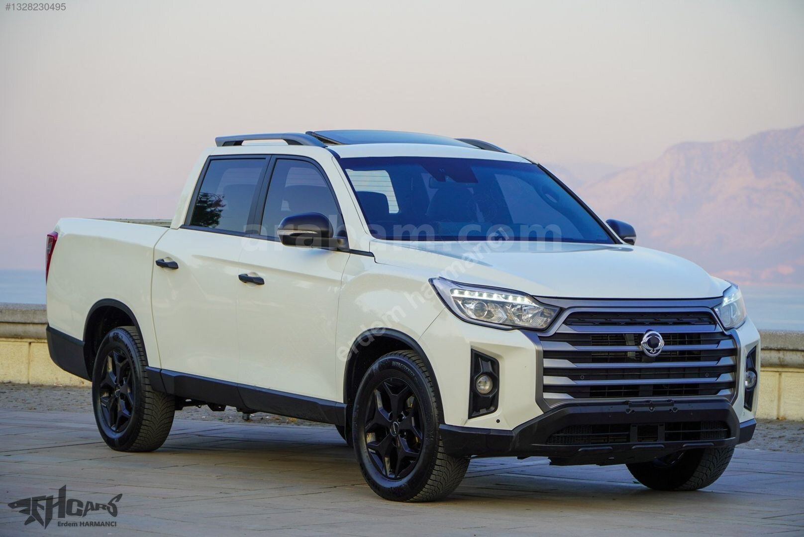 Galeriden KGM SsangYong Musso Grand 2.2 D Platinum Plus 2024 Model Antalya 103.000 km Beyaz 3