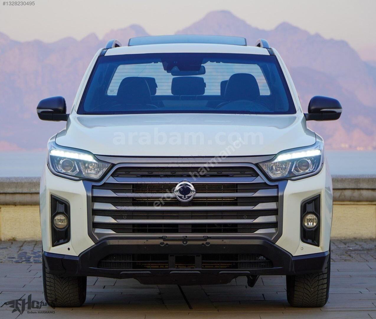 Galeriden KGM SsangYong Musso Grand 2.2 D Platinum Plus 2024 Model Antalya 103.000 km Beyaz 2