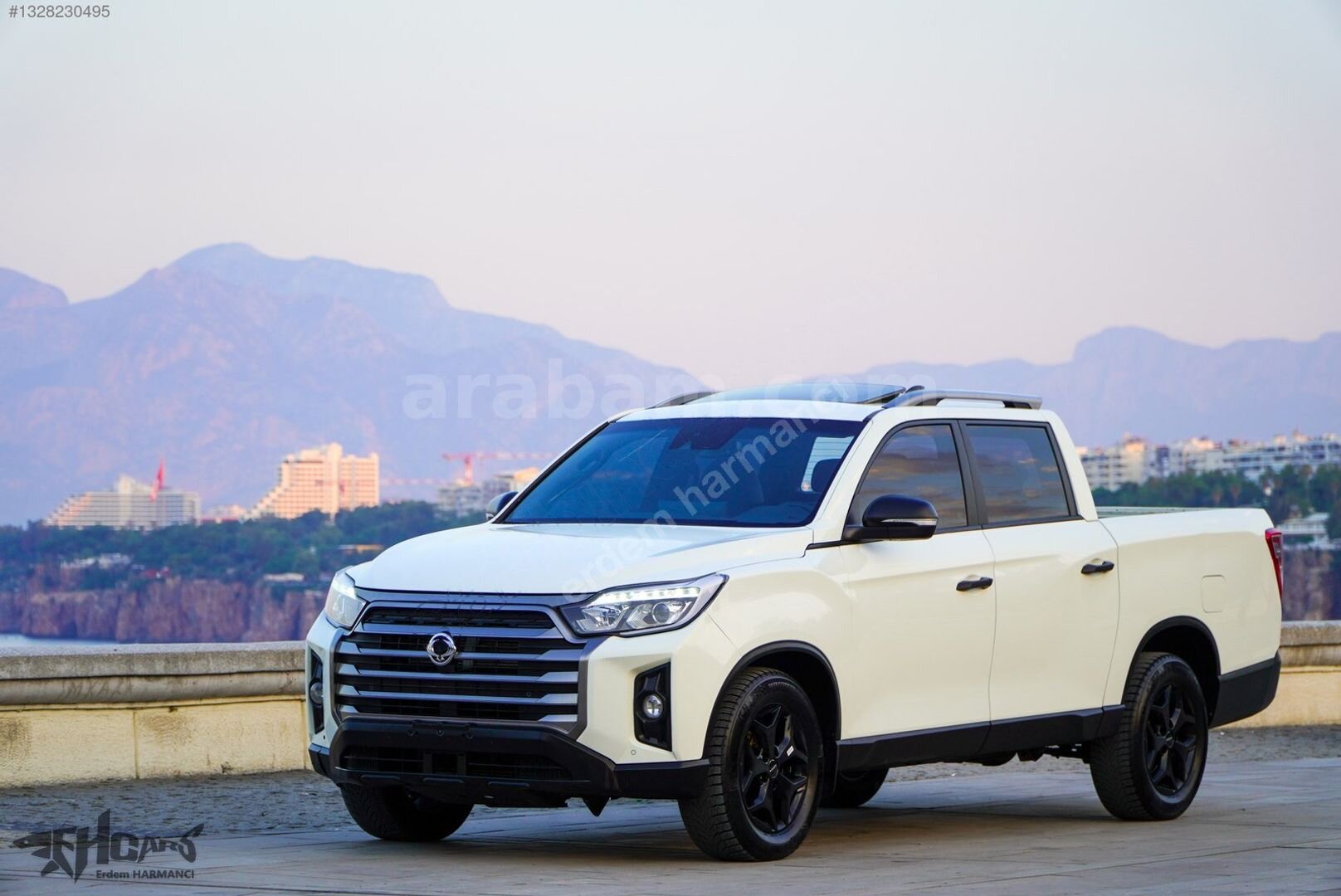 Galeriden KGM SsangYong Musso Grand 2.2 D Platinum Plus 2024 Model Antalya 103.000 km Beyaz 5