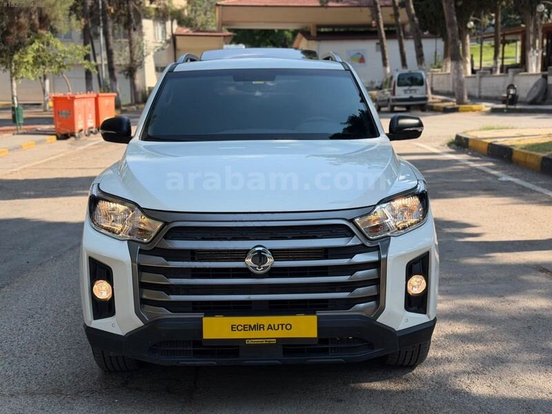 Galeriden KGM SsangYong Musso Grand 2.2 D Platinum Plus 2023 Model Gaziantep 23.000 km Beyaz