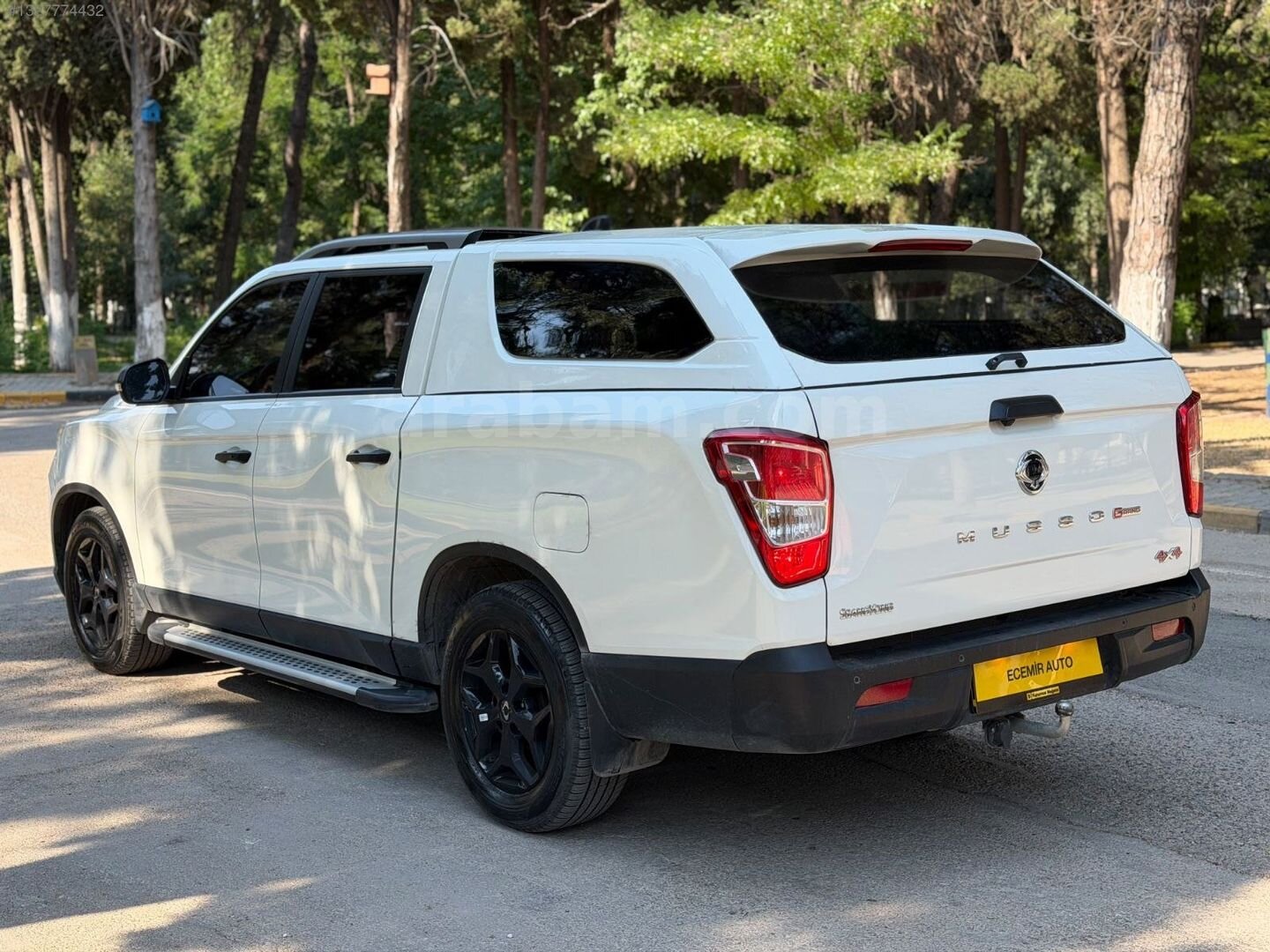 Galeriden KGM SsangYong Musso Grand 2.2 D Platinum Plus 2023 Model Gaziantep 23.000 km Beyaz 6