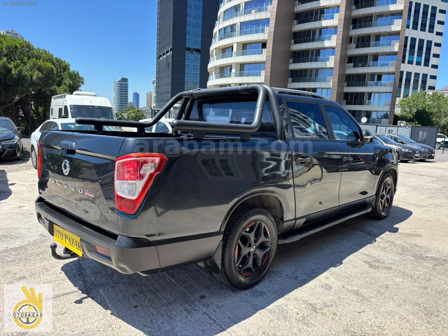 Galeriden KGM SsangYong Musso Grand 2.2 D Platinum 2022 Model İstanbul 104.000 km Gri 5