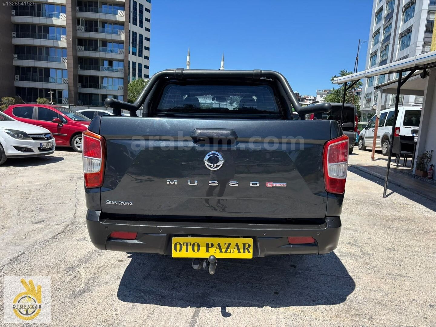 Galeriden KGM SsangYong Musso Grand 2.2 D Platinum 2022 Model İstanbul 104.000 km Gri 4