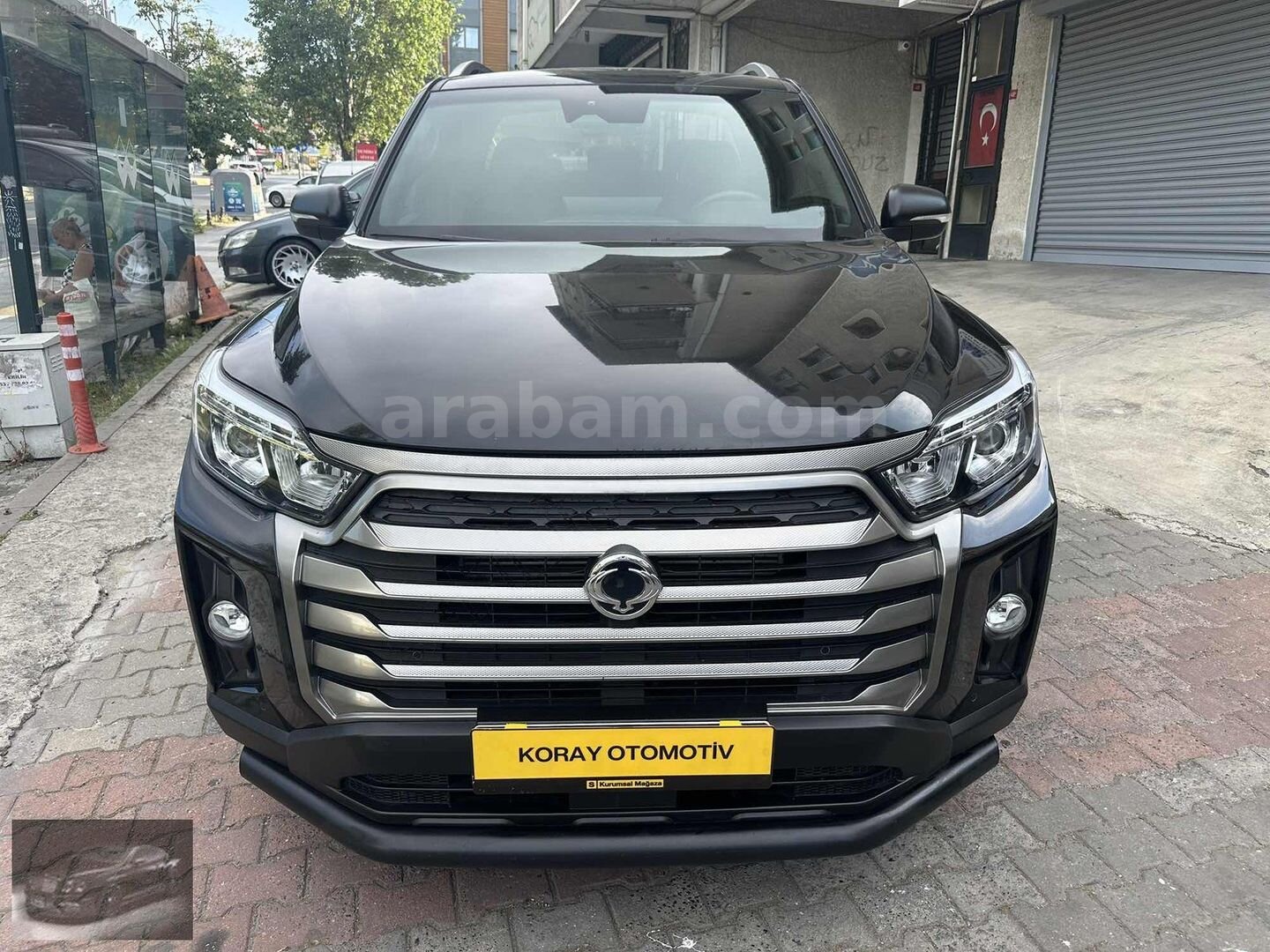 Galeriden KGM SsangYong Musso Grand 2.2 D Platinum Plus 2025 Model İstanbul 18.000 km Siyah 1