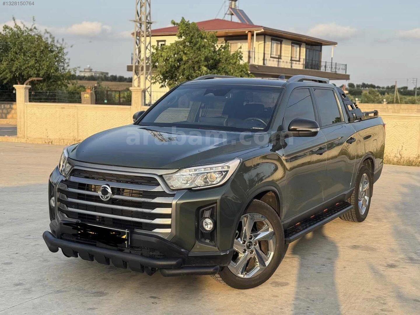 Galeriden KGM SsangYong Musso Grand 2.2 D Platinum Plus 2024 Model Adana 27.000 km Yeşil 1