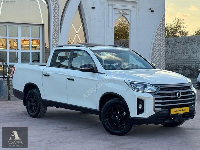 Galeriden KGM SsangYong Musso Grand 2.2 D Platinum Plus 2023 Model Gaziantep 28.000 km Beyaz