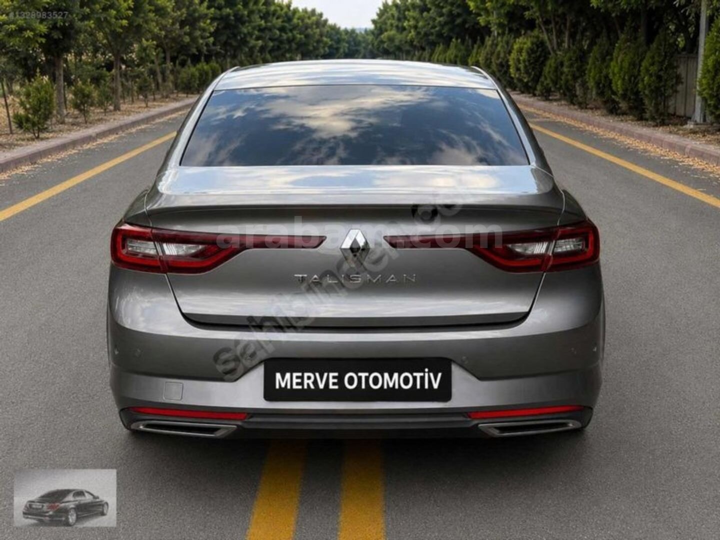 Galeriden Renault Talisman 1.6 dCi Icon 2016 Model Ankara 174.000 km Gri 4