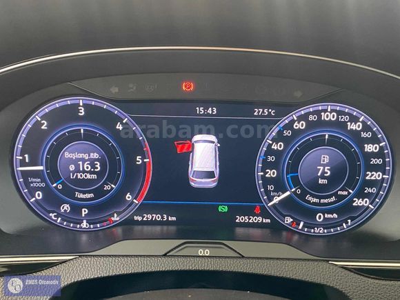2016-VW PASSAT VARİANT-HİGHLİNE-YETKİLİ BAKIMLI-360° KAMERA