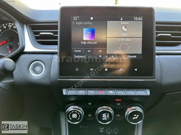 2021 CAPTUR 1.3TCE TOUCH EDC KATL.AYNA+LED FAR+CARPLAY 65BİNKM