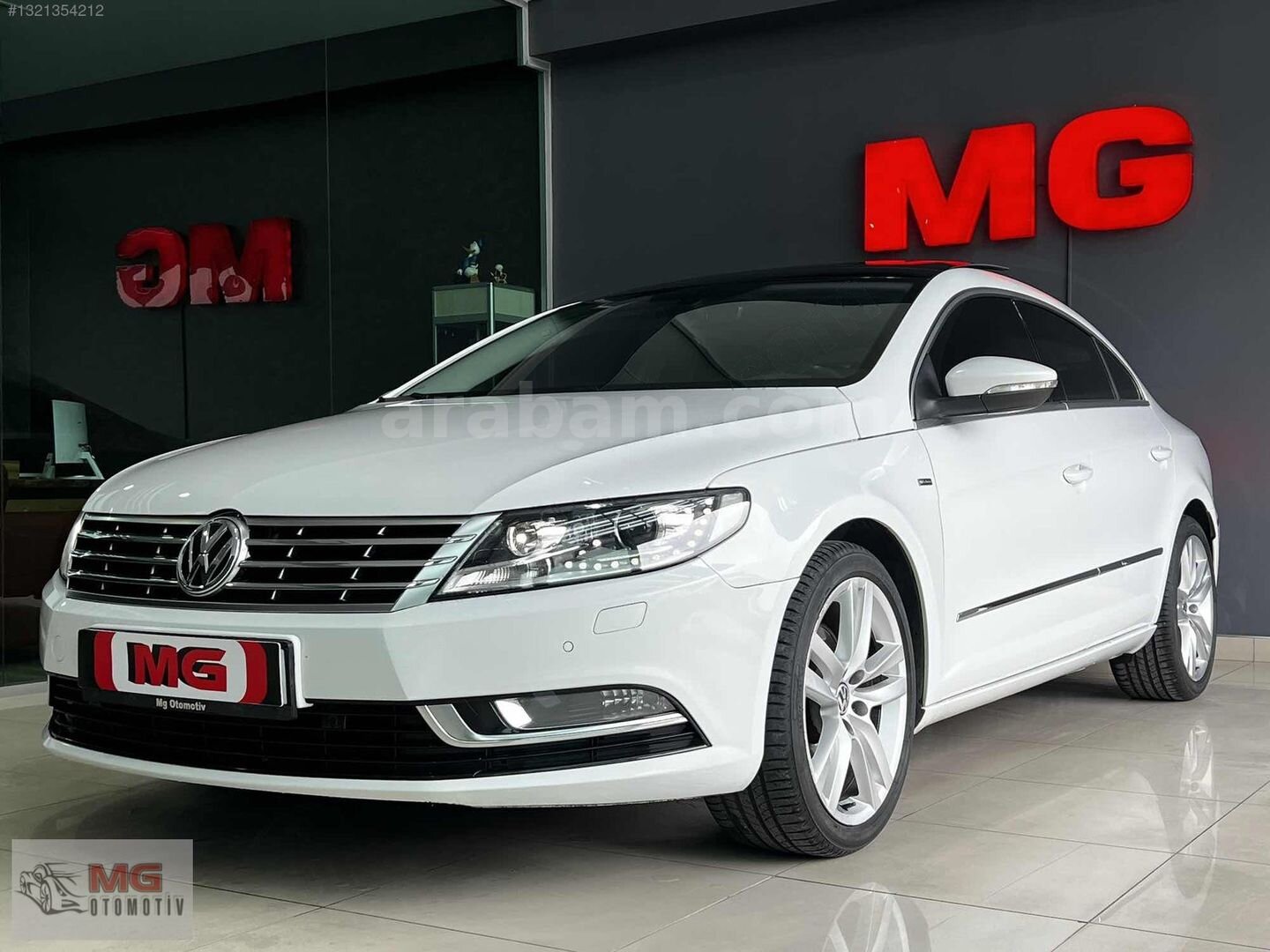 Galeriden Volkswagen VW CC 1.4 TSi Exclusive 2016 Model Ankara 186.000 km Beyaz 4