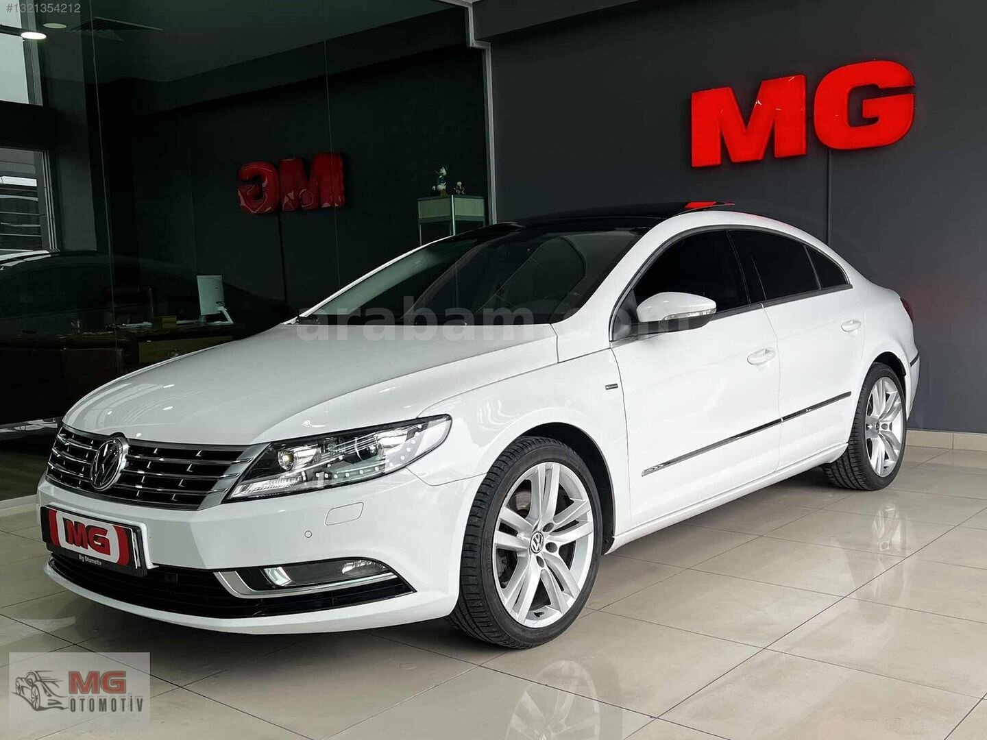 Galeriden Volkswagen VW CC 1.4 TSi Exclusive 2016 Model Ankara 186.000 km Beyaz 2