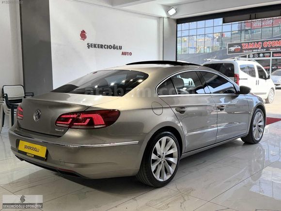 ŞEKERCİOĞLU AUTO"DAN VW CC 2.0TDİ BOYASIZ DÜŞÜK KM SUNROF