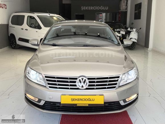 ŞEKERCİOĞLU AUTO"DAN VW CC 2.0TDİ BOYASIZ DÜŞÜK KM SUNROF
