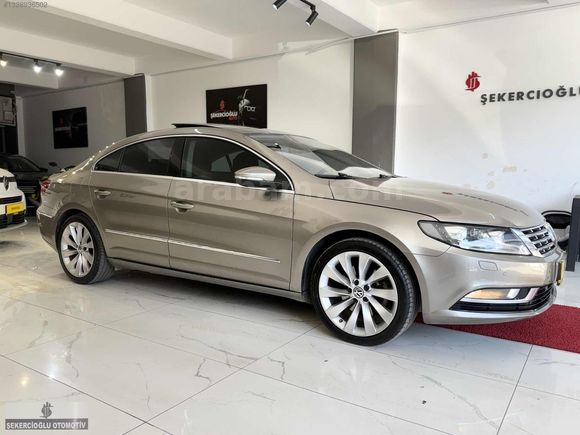 ŞEKERCİOĞLU AUTO"DAN VW CC 2.0TDİ BOYASIZ DÜŞÜK KM SUNROF