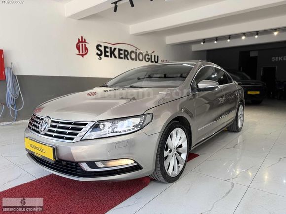 ŞEKERCİOĞLU AUTO"DAN VW CC 2.0TDİ BOYASIZ DÜŞÜK KM SUNROF