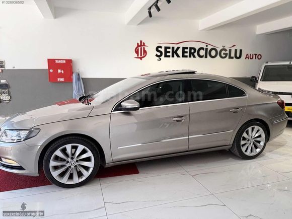 ŞEKERCİOĞLU AUTO"DAN VW CC 2.0TDİ BOYASIZ DÜŞÜK KM SUNROF