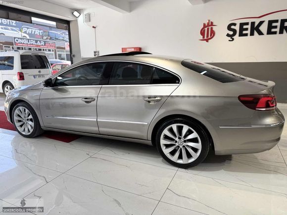 ŞEKERCİOĞLU AUTO"DAN VW CC 2.0TDİ BOYASIZ DÜŞÜK KM SUNROF
