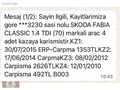 2009 SKODA FABİA 1.4 TDİ CLASSİC MANUEL