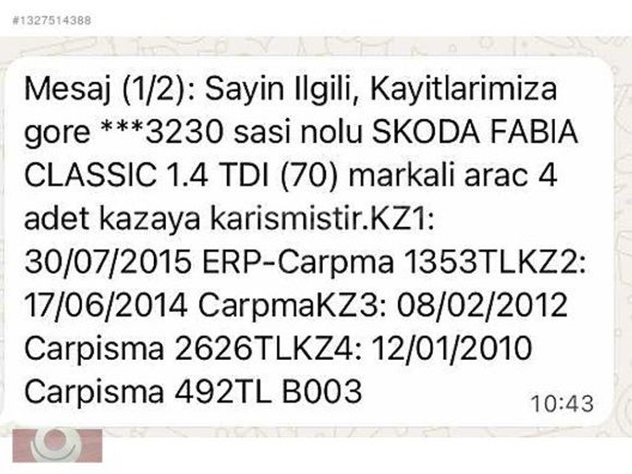 2009 SKODA FABİA 1.4 TDİ CLASSİC MANUEL