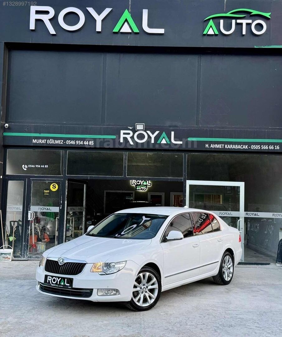 Galeriden Skoda SuperB 1.6 TDI Elegance 2012 Model Yozgat 248.000 km Beyaz 1