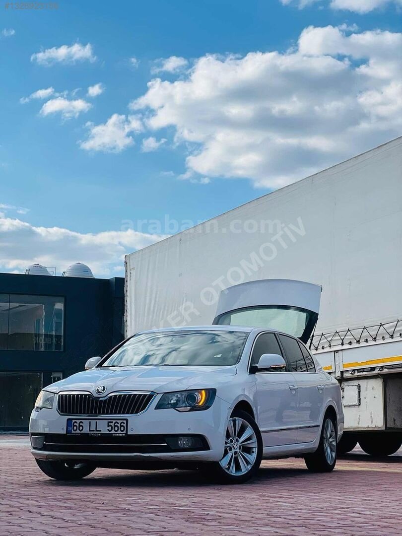 Galeriden Skoda SuperB 1.6 TDI Elegance 2013 Model Mardin 285.000 km Beyaz 3