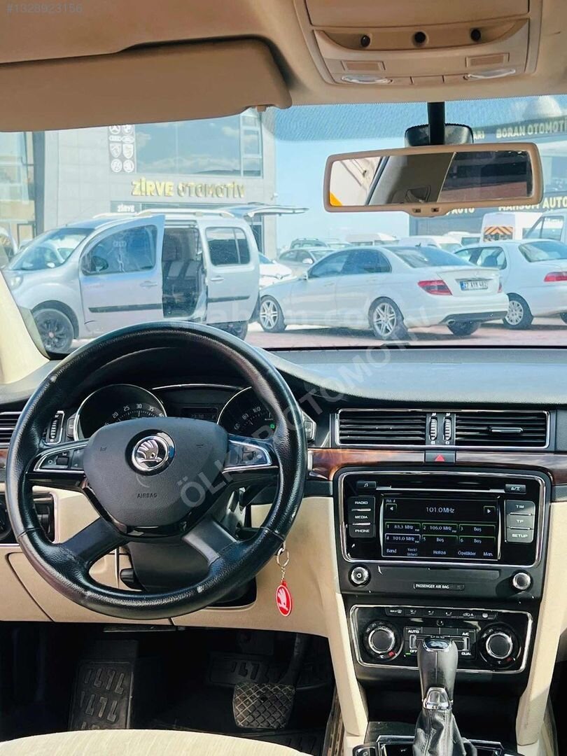 Galeriden Skoda SuperB 1.6 TDI Elegance 2013 Model Mardin 285.000 km Beyaz 7