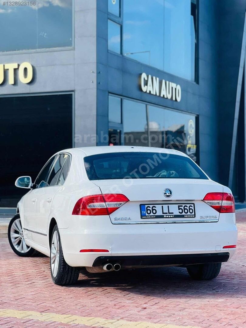 Galeriden Skoda SuperB 1.6 TDI Elegance 2013 Model Mardin 285.000 km Beyaz 6