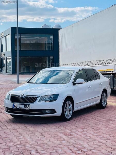 Galeriden Skoda SuperB 1.6 TDI Elegance 2013 Model Mardin 285.000 km Beyaz