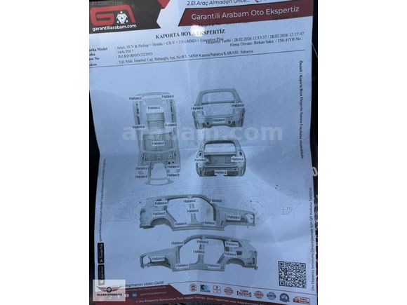 HONDA CR-V DEĞİŞENSİZ OTOMATİK