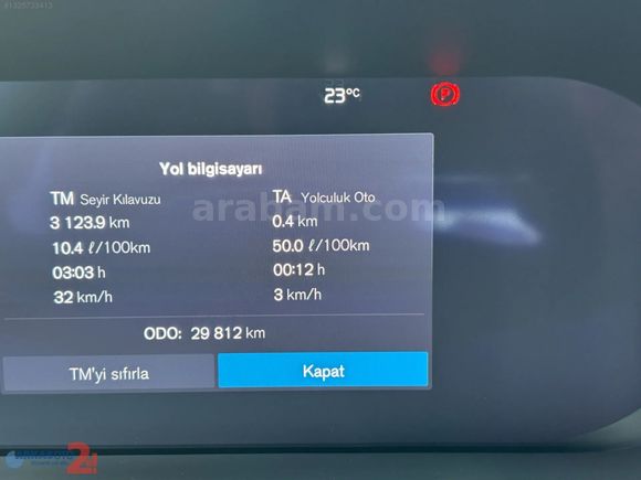ARKAS BURSA 2025 MAKYAJLI VOLVO XC60 2.0 B5 PLUS DARK 250 HP