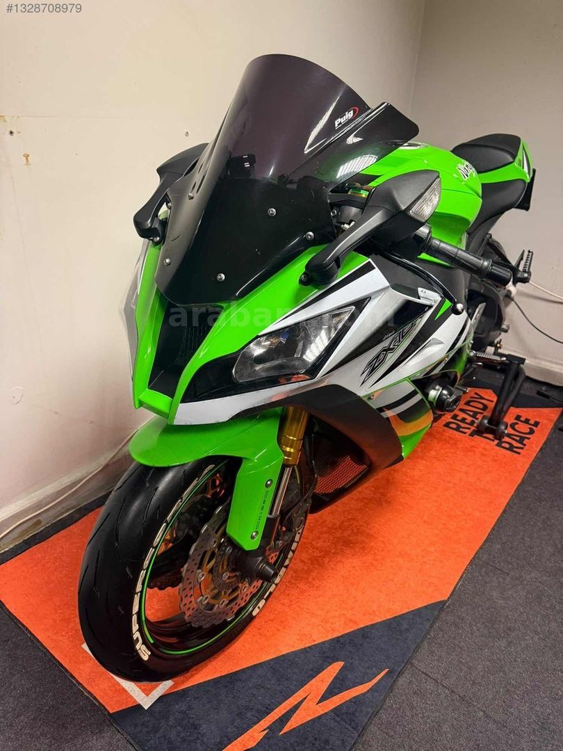 Galeriden Kawasaki Ninja ZX-10R 2015 Model Elazığ 29.000 km Yeşil