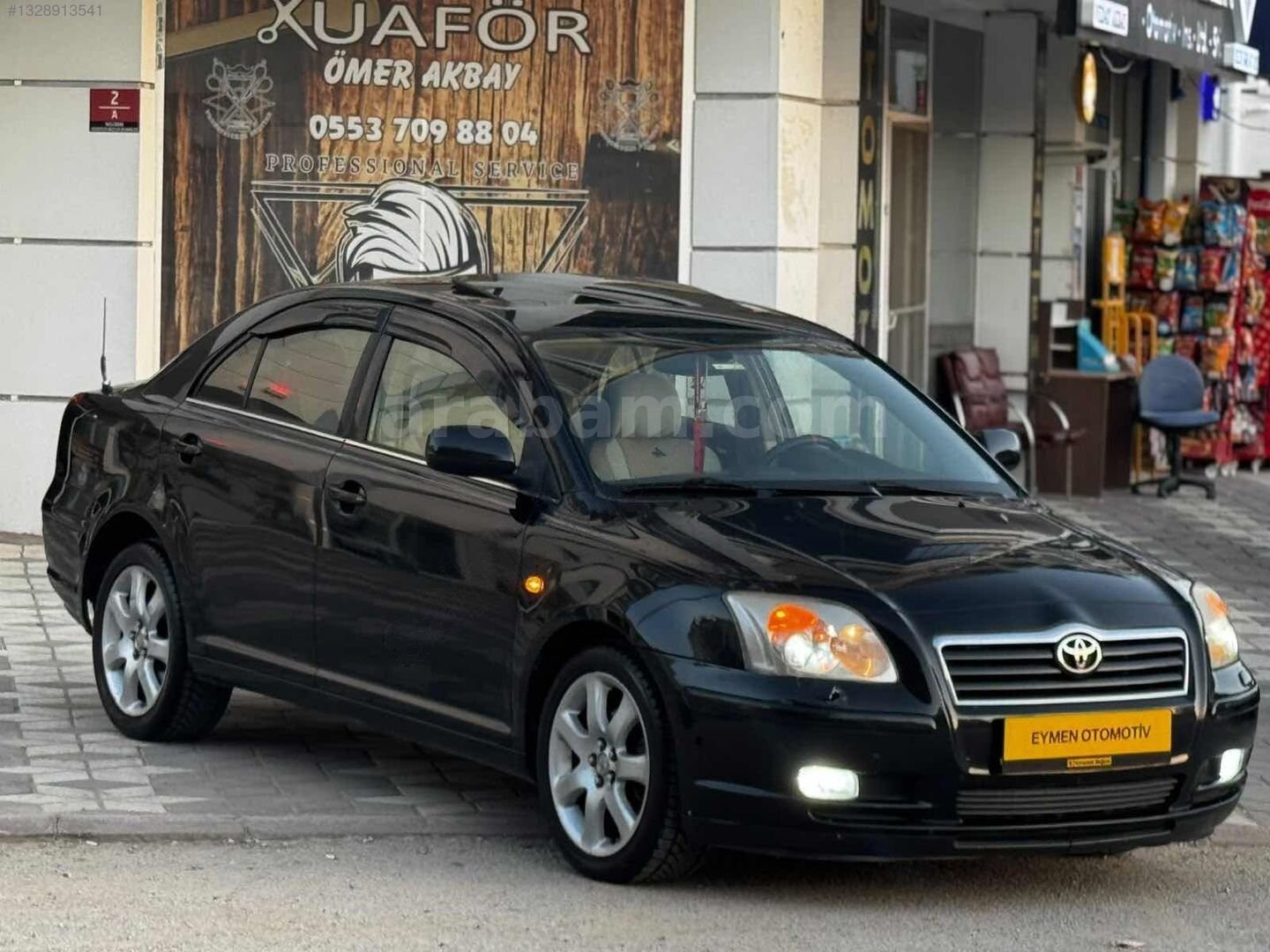 Galeriden Toyota Avensis 2.0 Executive Elegant 2004 Model Ankara 249.000 km Siyah 2