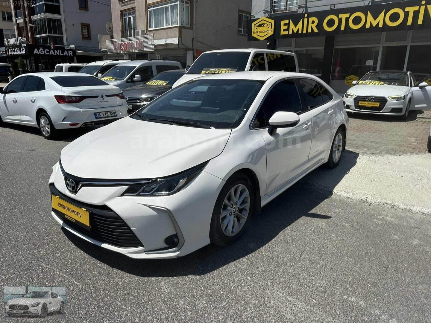 Galeriden Toyota Corolla 1.6 Dream 2020 Model Düzce 82.000 km Beyaz 3